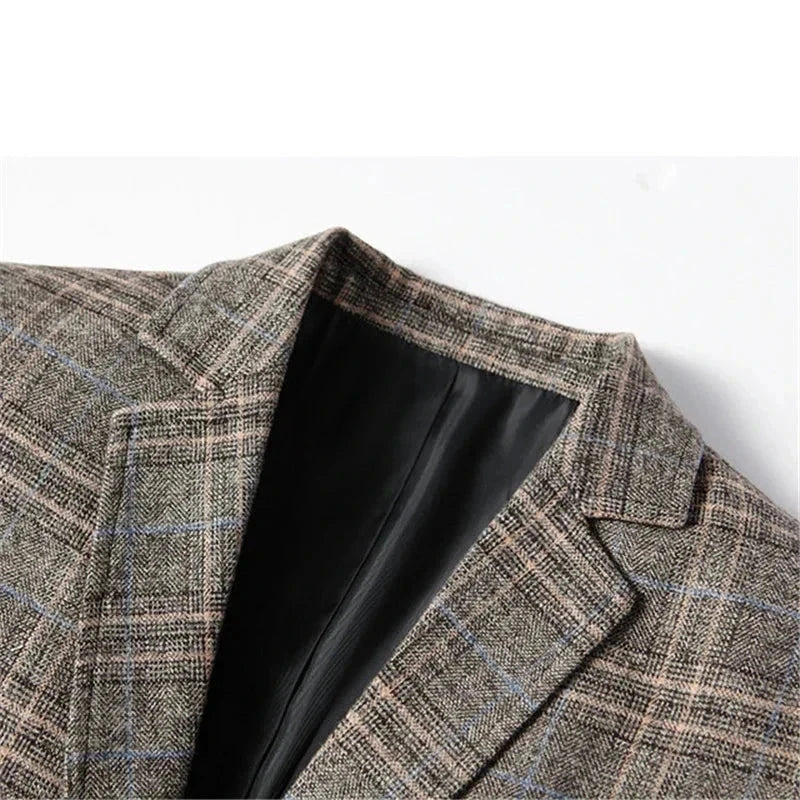 Blazer Masculino Casual Slim Fit TERNO003 Sr Alpha