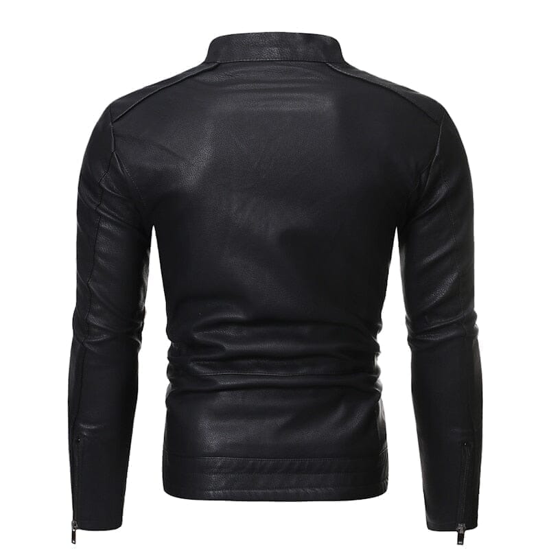 Jaqueta Masculina de Couro Madrid ROUPACOURO001 G2 Sr Alpha