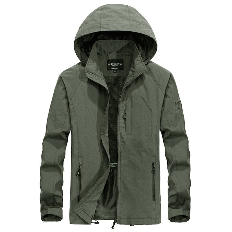 Jaqueta Moto Anti Chuva Militar REDE TESTE 001 Loja Facilitez Army Green P
