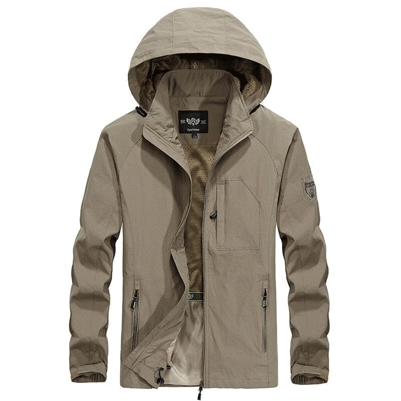 Jaqueta Moto Anti Chuva Militar REDE TESTE 001 Loja Facilitez Khaki P