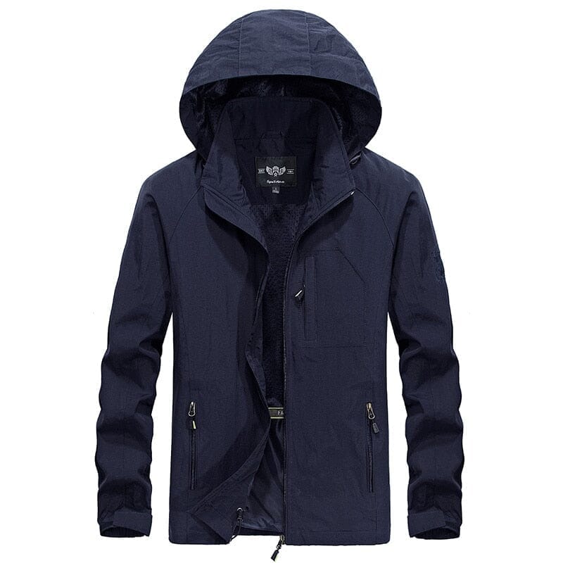 Jaqueta Moto Anti Chuva Militar REDE TESTE 001 Loja Facilitez Navy Blue P