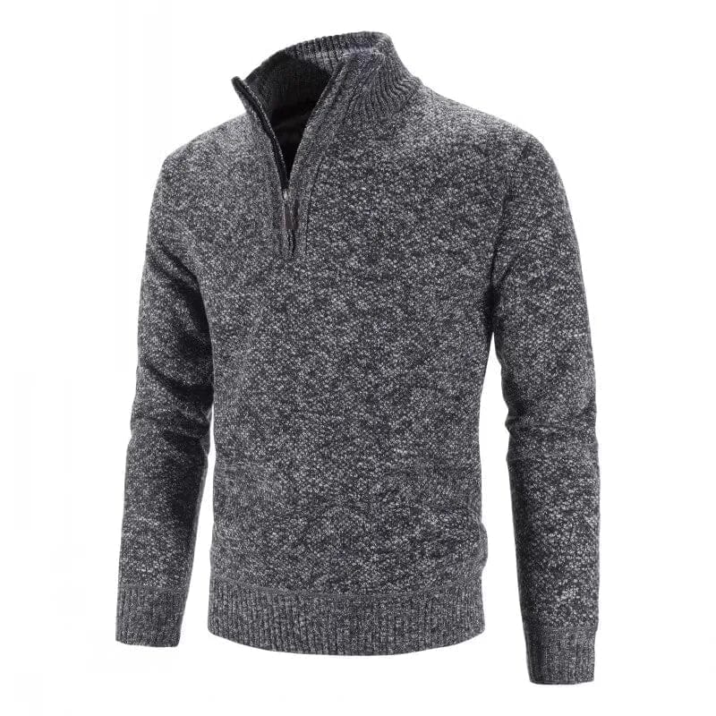Suéter Masculino Casual Alpha G1 - SUETER 004 Sr Aflha Cinza Escuro P