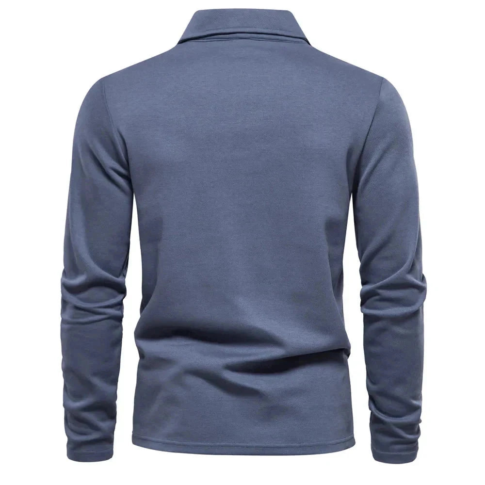 Blusa Polo Manga Comprida Masculino Monarca G1 - CASACO 09 Sr Alpha 