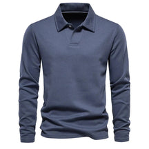 Blusa Polo Manga Comprida Masculino Monarca G1 - CASACO 09 Sr Alpha Azul P 60-70kg 