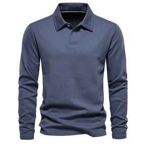 Blusa Polo Manga Comprida Masculino Monarca G1 - CASACO 09 Sr Alpha Azul P 60-70kg 