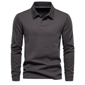 Blusa Polo Manga Comprida Masculino Monarca G1 - CASACO 09 Sr Alpha Cinza P 60-70kg 