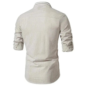 Camisa Masculina Gola Padre 100% Algodão CAMISA06 G2 Sr Alpha 