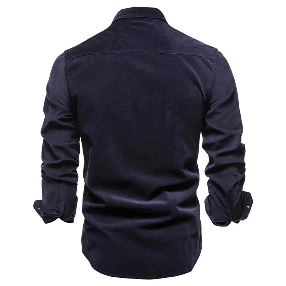 Camisa Masculina Manga Longa Casual CAMISA07 G2 Sr Alpha 