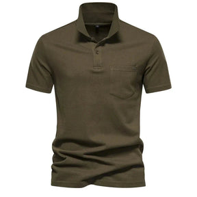 Camisa Masculina Polo 100% Algodão CAMISA08 G2 Sr Alpha 
