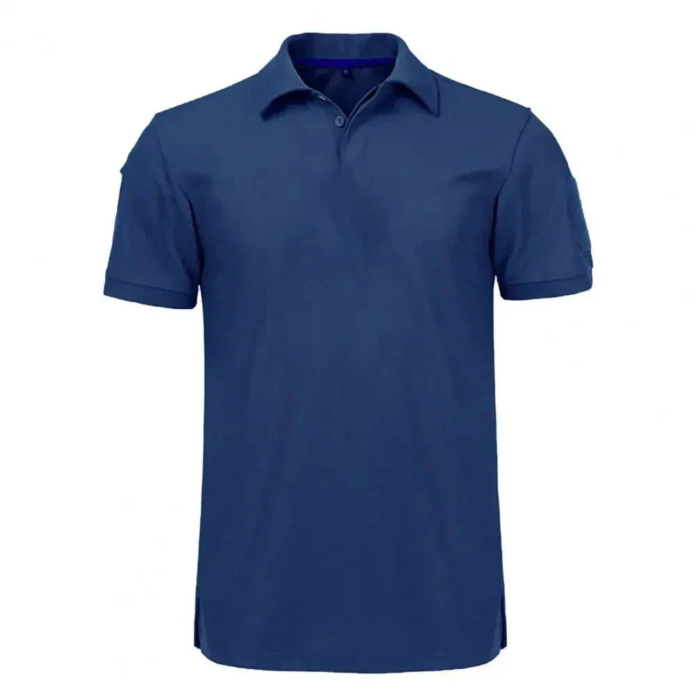 Camisa polo Masculina Básica G10 BlusaPolo08 Sr Aflha Azul PP 