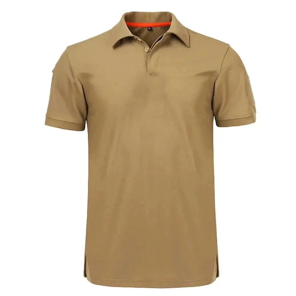 Camisa polo Masculina Básica G10 BlusaPolo08 Sr Aflha Khaki PP 