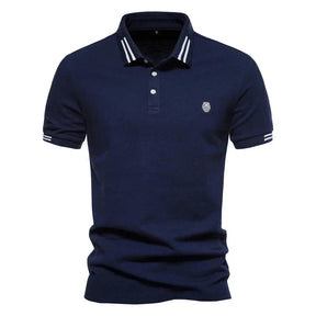 Camisa Polo Masculina Brave CAMISA09 G2 Sr Alpha Azul Escuro P - 60-70kg 