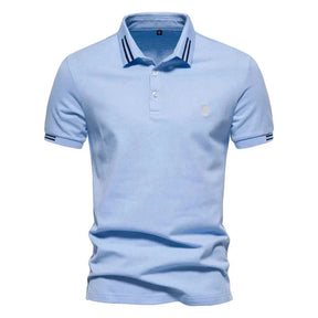 Camisa Polo Masculina Brave CAMISA09 G2 Sr Alpha Azul P - 60-70kg 