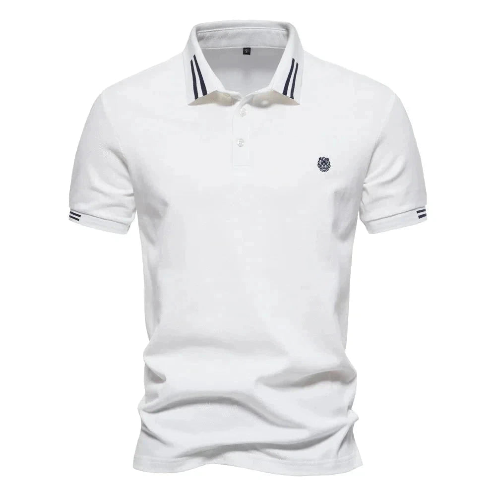 Camisa Polo Masculina Brave CAMISA09 G2 Sr Alpha Branco P - 60-70kg 