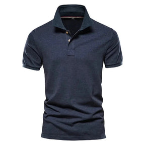 Camisa Polo Masculina CAMISA11 G2 Sr Alpha Azul Marinho P - 60-70kg 