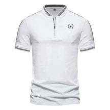 Camisa Polo Masculina com Zipper G10 BlusaPolo 03 Sr Aflha Branco P 