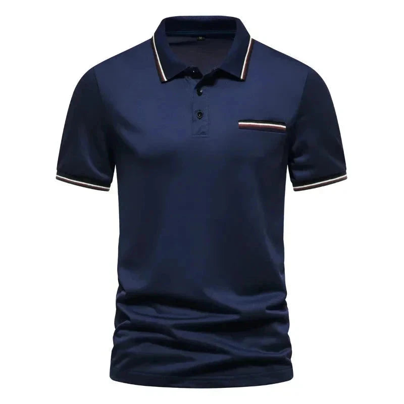 Camisa Polo Masculina G10 BlusaPolo 02 Sr Aflha Azul Marinho P 