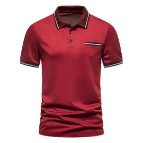 Camisa Polo Masculina G10 BlusaPolo 02 Sr Aflha Vemelho P 