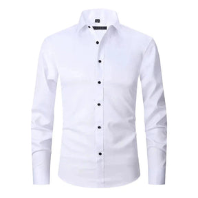 Camisa Social Masculina Elástica Slim Fit G3- Camisa social 02 Sr Aflha 