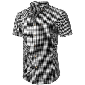 Camisa Social Masculina Manga Curta CAMISA001 G2 Sr Alpha 