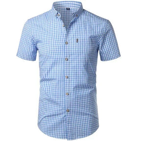 Camisa Social Masculina Manga Curta CAMISA001 G2 Sr Alpha 