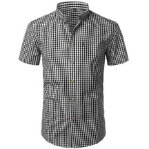 Camisa Social Masculina Manga Curta CAMISA001 G2 Sr Alpha Preto 38 