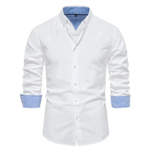Camisas Masculina Manga Longa Oxford CAMISA005 G2 Sr Alpha Branco 40 