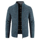 Cardigan Masculino Casual Tricot G3 - Cardigam 001 Sr Aflha Azul P 