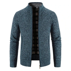 Cardigan Masculino Casual Tricot G3 - Cardigam 001 Sr Aflha Azul P 