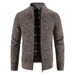 Cardigan Masculino Casual Tricot G3 - Cardigam 001 Sr Aflha champanhe P 