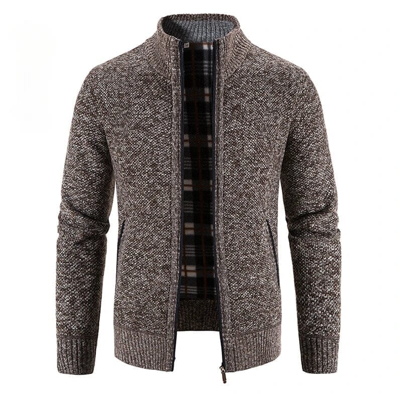 Cardigan Masculino Casual Tricot G3 - Cardigam 001 Sr Aflha champanhe P 