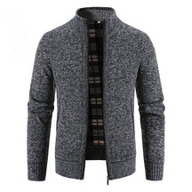 Cardigan Masculino Casual Tricot G3 - Cardigam 001 Sr Aflha Cinza escuro P 