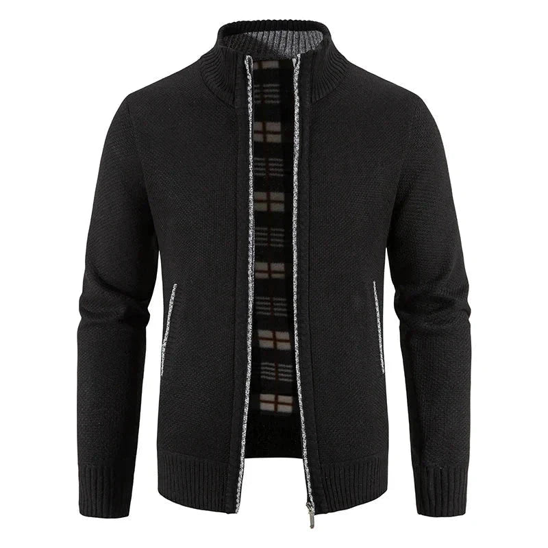Cardigan Masculino Casual Tricot G3 - Cardigam 001 Sr Aflha Preto P 