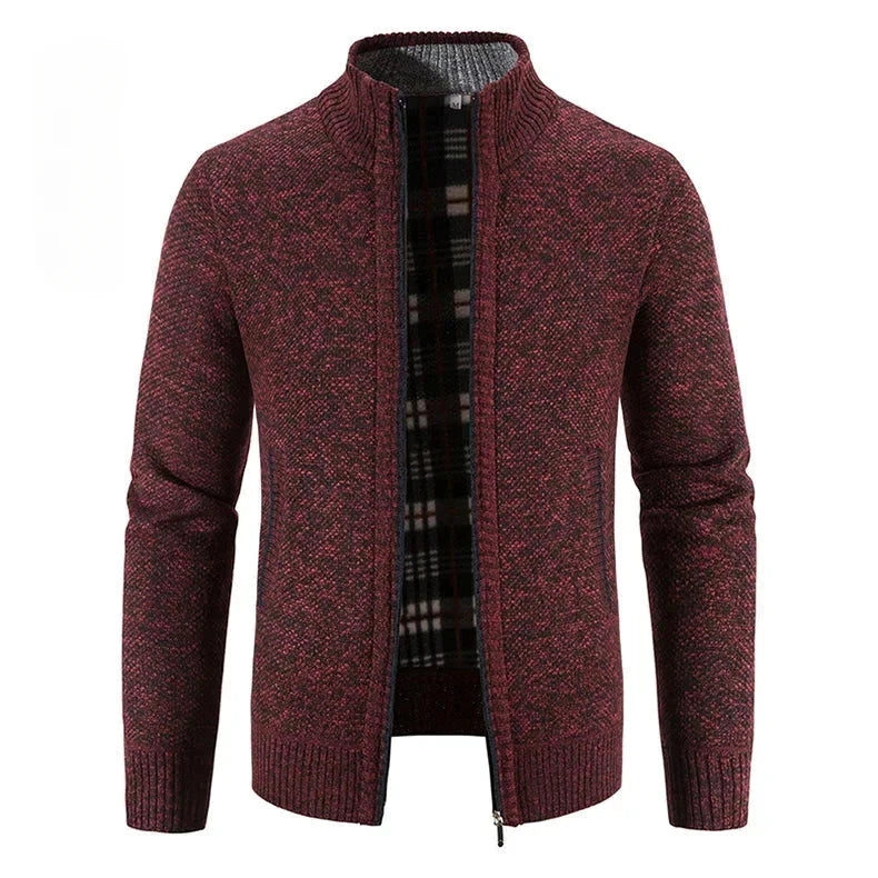 Cardigan Masculino Casual Tricot G3 - Cardigam 001 Sr Aflha Vermelho P 