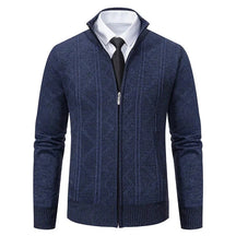 Cardigan Masculino Social G3 - Cardigam 001 Sr Aflha Azul marinho P 