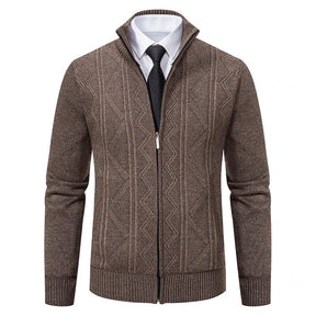 Cardigan Masculino Social G3 - Cardigam 001 Sr Aflha Cáqui P 