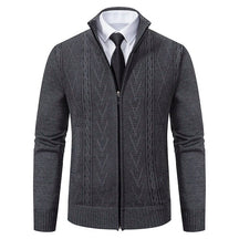 Cardigan Masculino Social G3 - Cardigam 001 Sr Aflha Chumbo P 