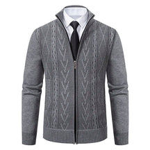 Cardigan Masculino Social G3 - Cardigam 001 Sr Aflha Cinza claro P 
