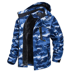 Casaco com Capuz Masculino Frio G10 Jaqueta001 Sr Aflha Camuflada P 