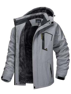 Casaco com Capuz Masculino Frio G10 Jaqueta001 Sr Aflha Cinza P 