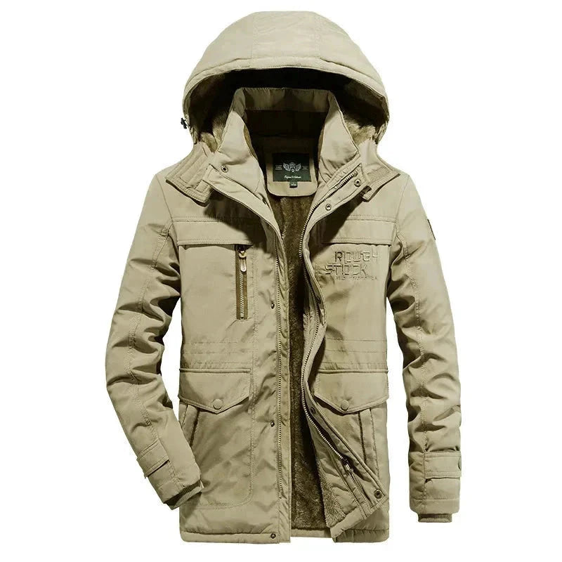 Jaqueta Masculina Casual Militar G10 JaquetaMilitar01 Sr Aflha Khaki PP 