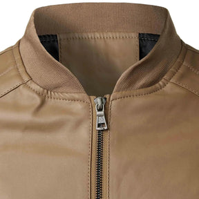Jaqueta Masculina Couro Básica G1 - JAQUETA02 Sr Alpha 
