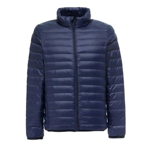 Jaqueta Puffer Masculina Impermeável G1 - Jaqueta 07 Sr Alpha Azul P 