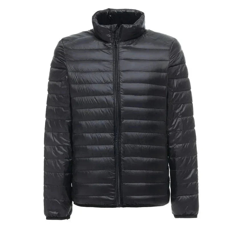 Jaqueta Puffer Masculina Impermeável G1 - Jaqueta 07 Sr Alpha Preto P 