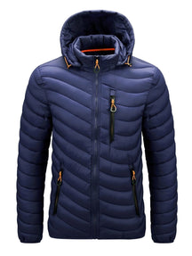 Jaqueta Puffer Spring Masculina ROUPAM036 G1 Sr Alpha Azul Escuro P 