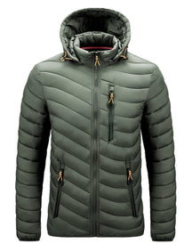 Jaqueta Puffer Spring Masculina ROUPAM036 G1 Sr Alpha Verde P 
