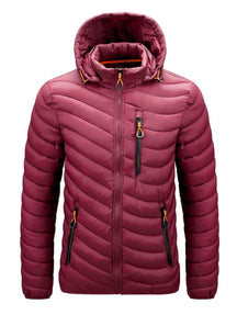 Jaqueta Puffer Spring Masculina ROUPAM036 G1 Sr Alpha Vermelho P 