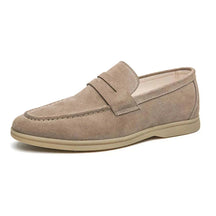 Mocassim Masculino Casual Camurça Alpha mocassim002 - G25 Sr Aflha Creme 38 