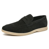 Mocassim Masculino Casual Camurça Alpha mocassim002 - G25 Sr Aflha Preto 38 