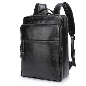 Mochila de Couro Sampa G2 MOCHILA 2 Sr Alpha Preto 